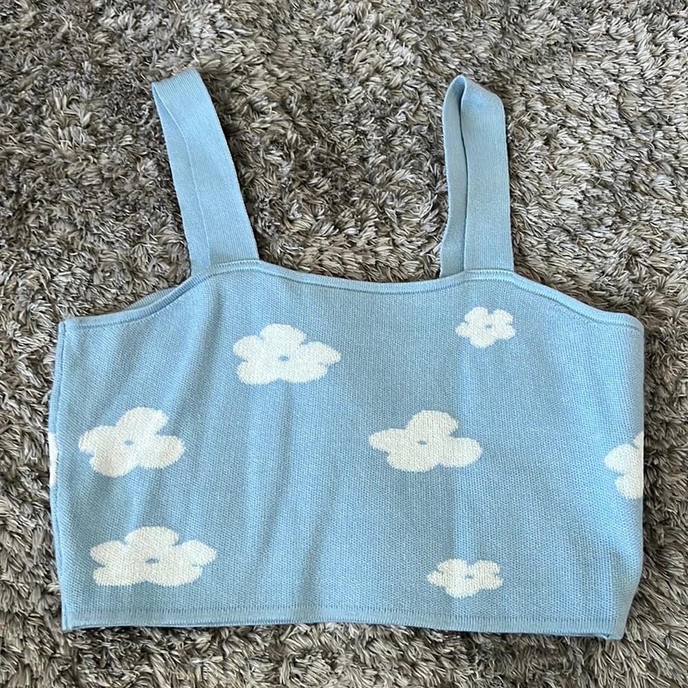 Knit tank top